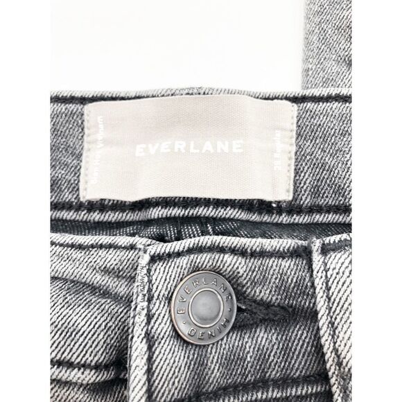 Everlane Womens High Rise Skinny Denim Jeans Black Size 28 - Picture 8 of 9